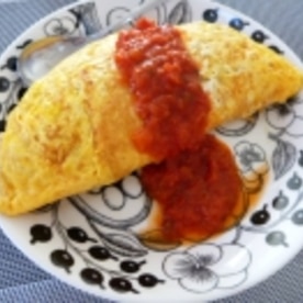 余ったピラフで 簡単 オムライス レシピ 作り方 By まめもにお 楽天レシピ